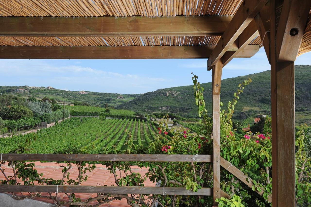 マゴマーダスCasa Nel Vigneto Con Vista Mareアパートメント エクステリア 写真